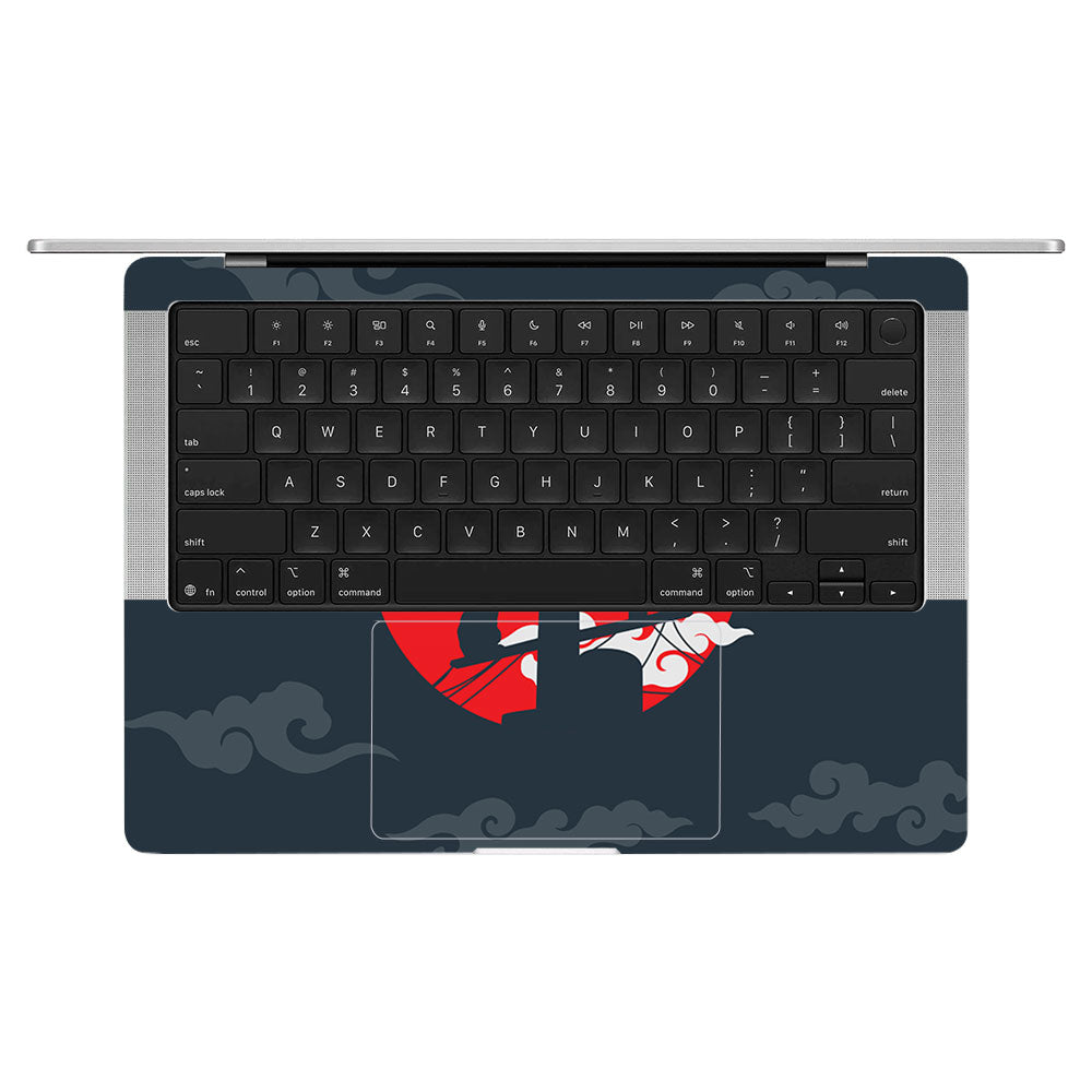 Itachi Uchiha MacBook Pro 14 M5 2025 3D Laptop Skin