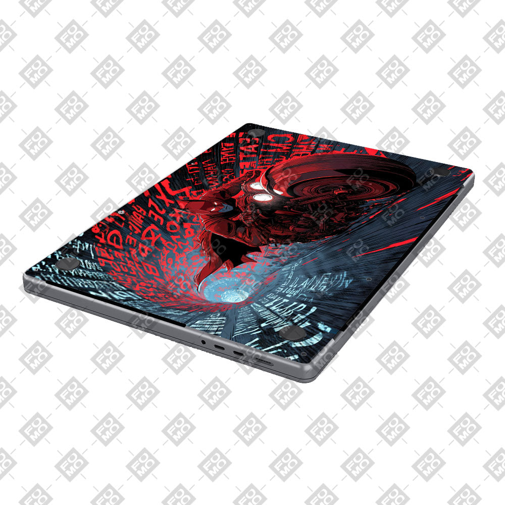 Dark Knight Overdrive MacBook Pro 14 M5 2025 3D Laptop Skin