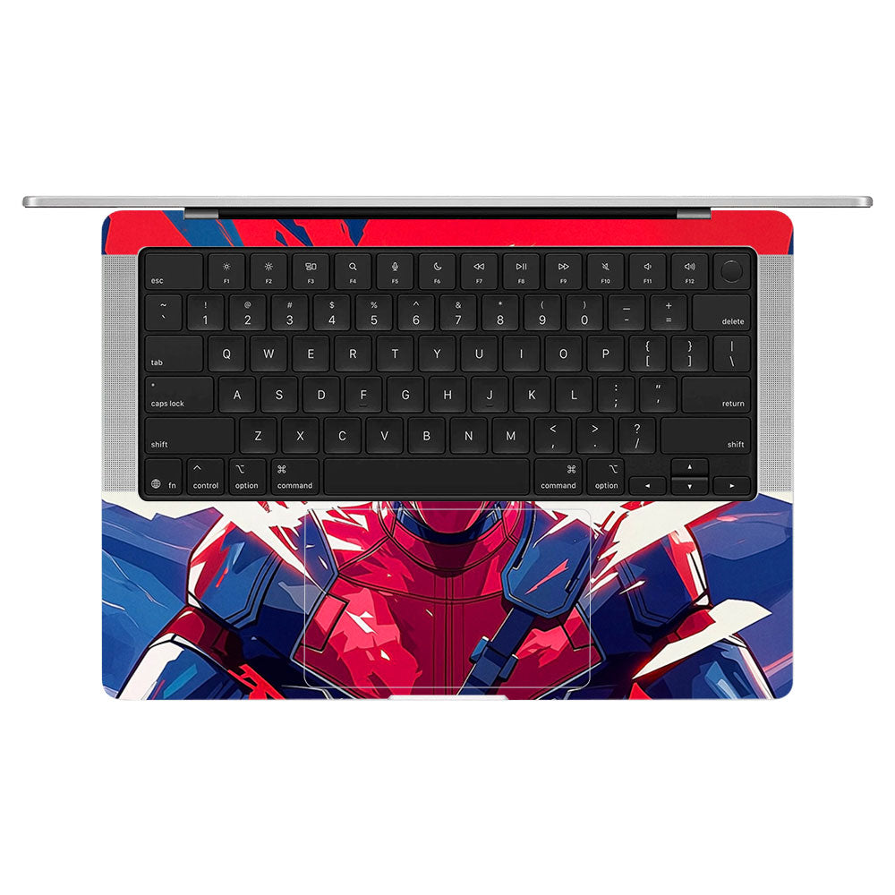 Deadpool Power Burst MacBook Pro 14 M5 Pro/Max 2026 3D Laptop Skin