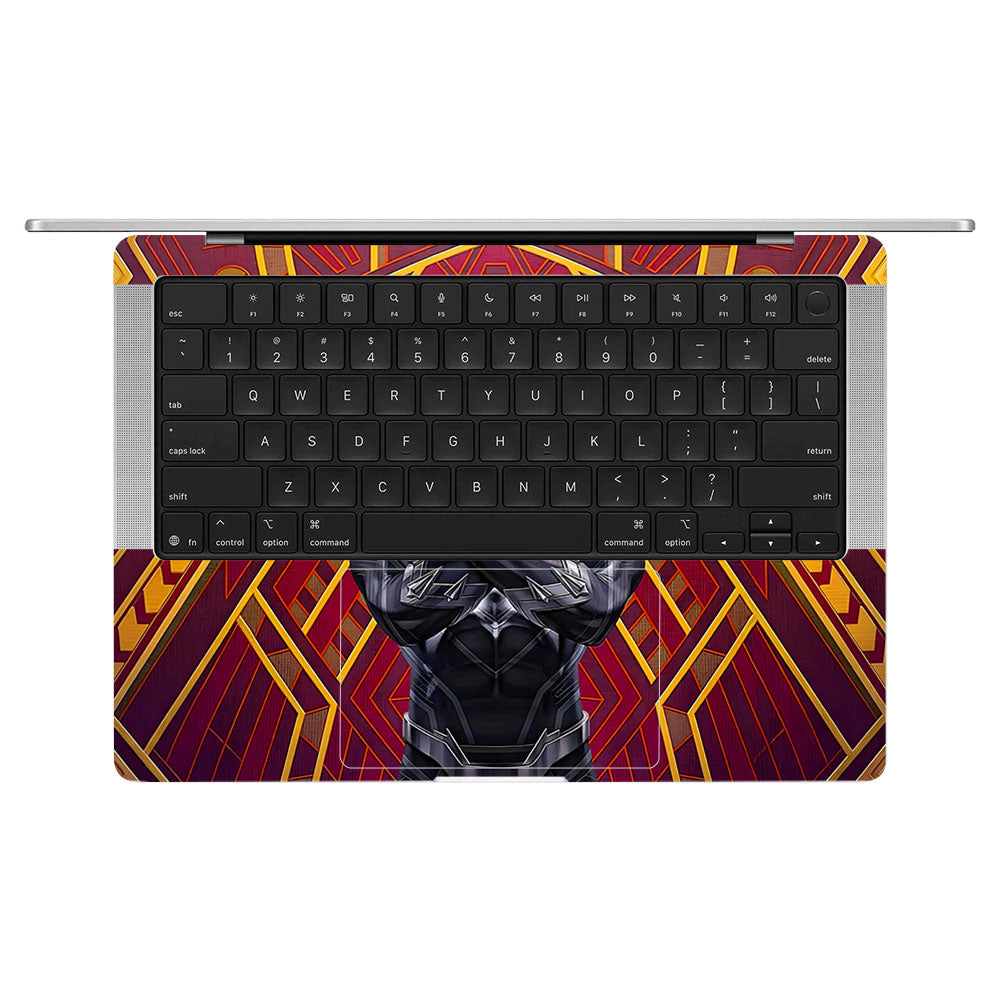Wakanda Royal Power MacBook Pro 14 M5 2025 3D Laptop Skin
