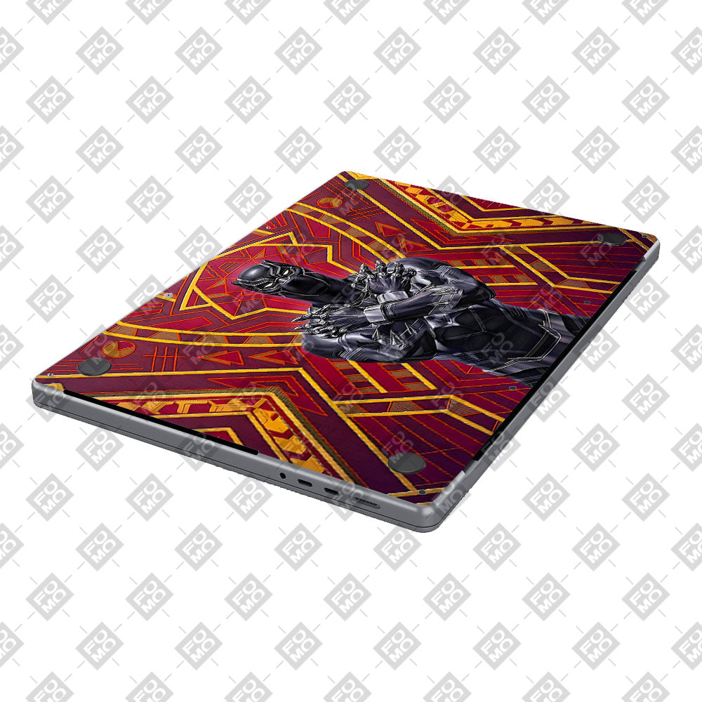 Wakanda Royal Power MacBook Pro 14 M5 2025 3D Laptop Skin