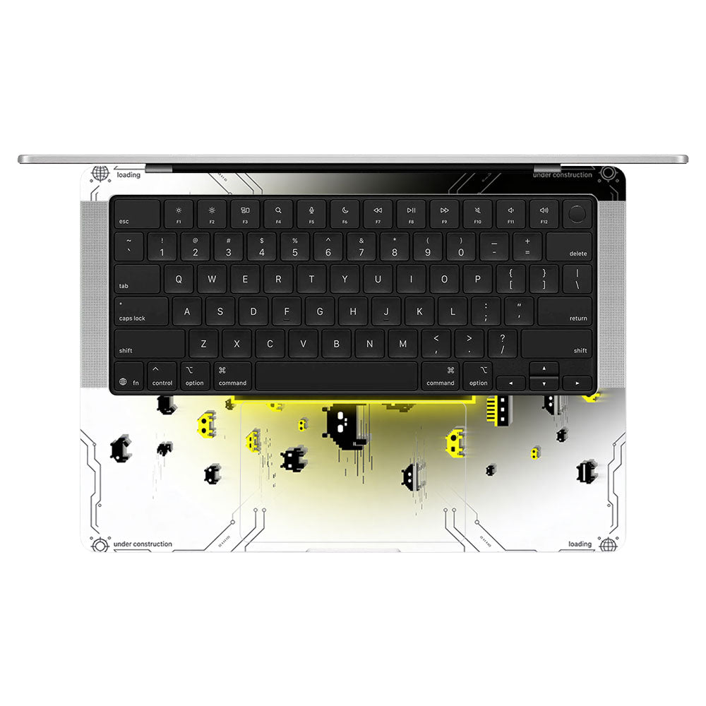 Testing Under Attack MacBook Pro 14 M5 2025 3D Laptop Skin