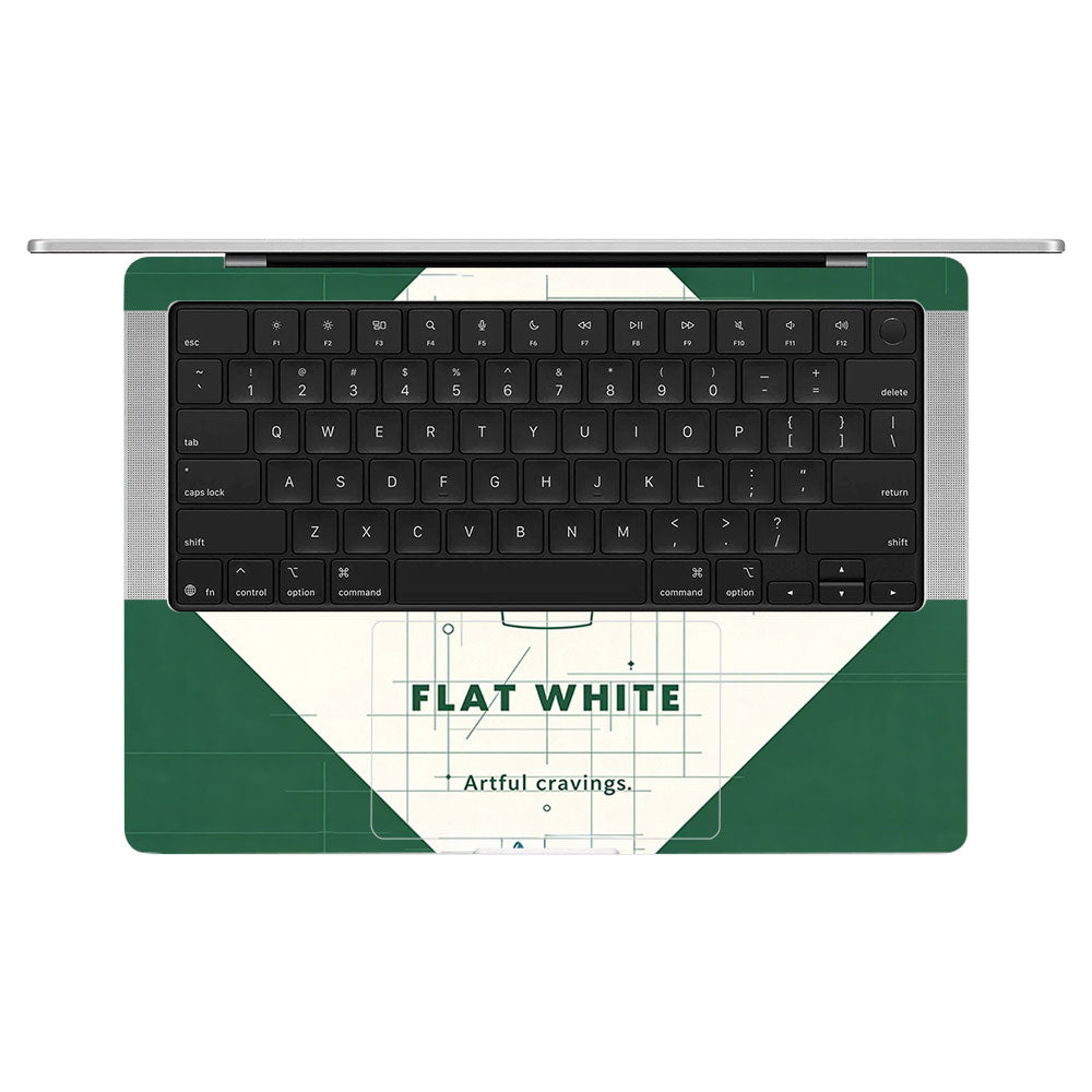 Libra Flat White MacBook Pro 14 M5 Pro/Max 2026 3D Laptop Skin