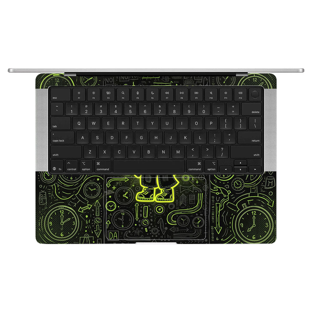 Watch Dog Alert MacBook Pro 14 M5 Pro/Max 2026 3D Laptop Skin