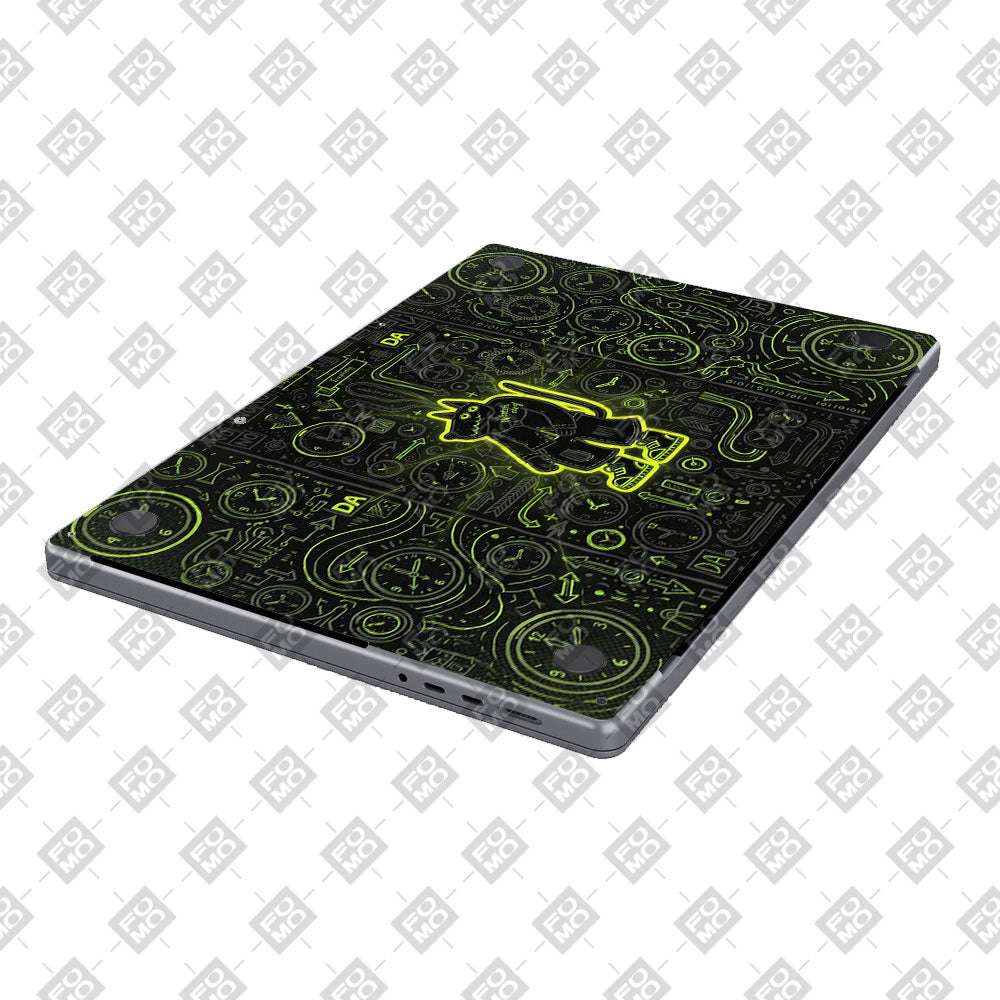 Watch Dog Alert MacBook Pro 14 M5 Pro/Max 2026 3D Laptop Skin