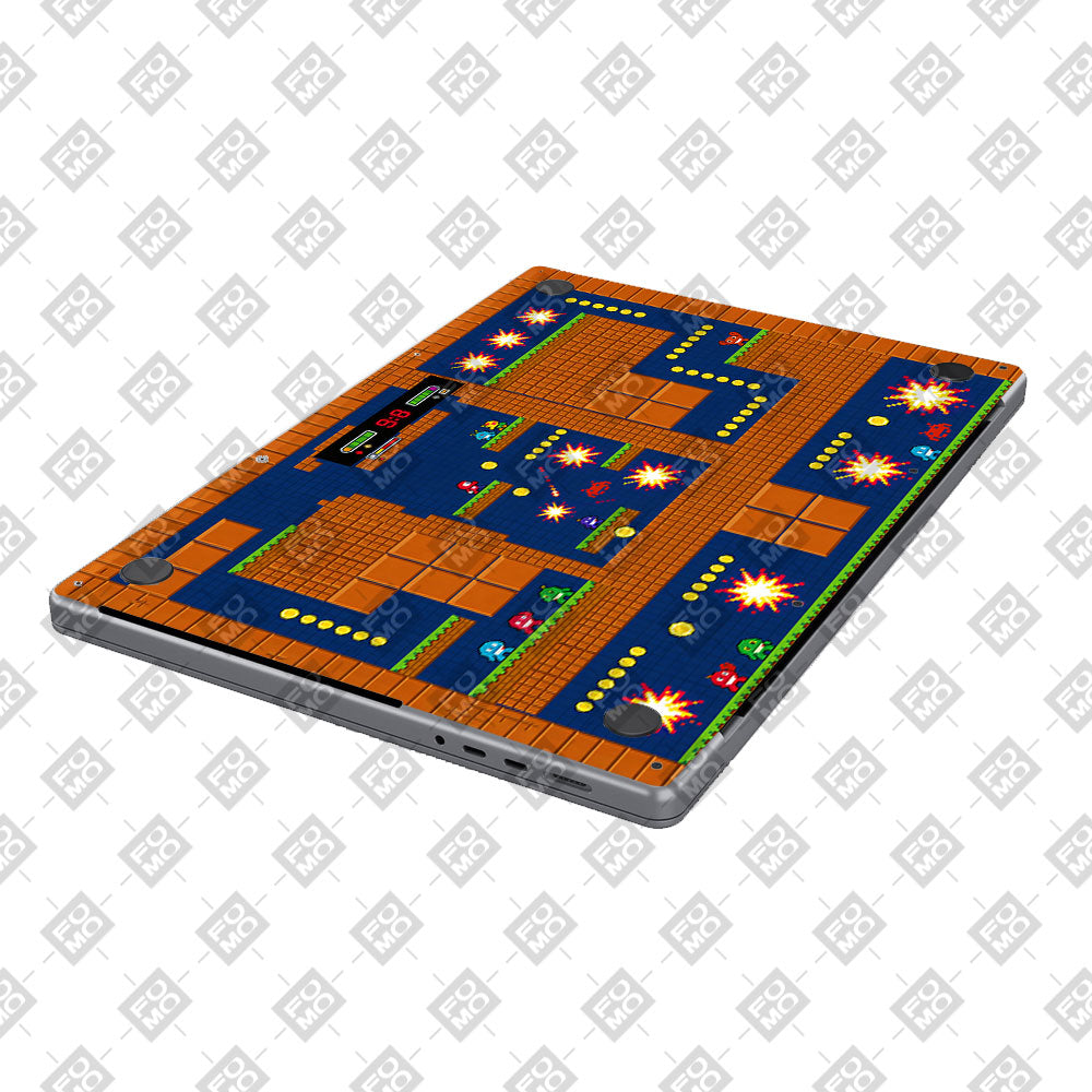 Pixelated Retro Arcade MacBook Pro 14 M5 2025 3D Laptop Skin