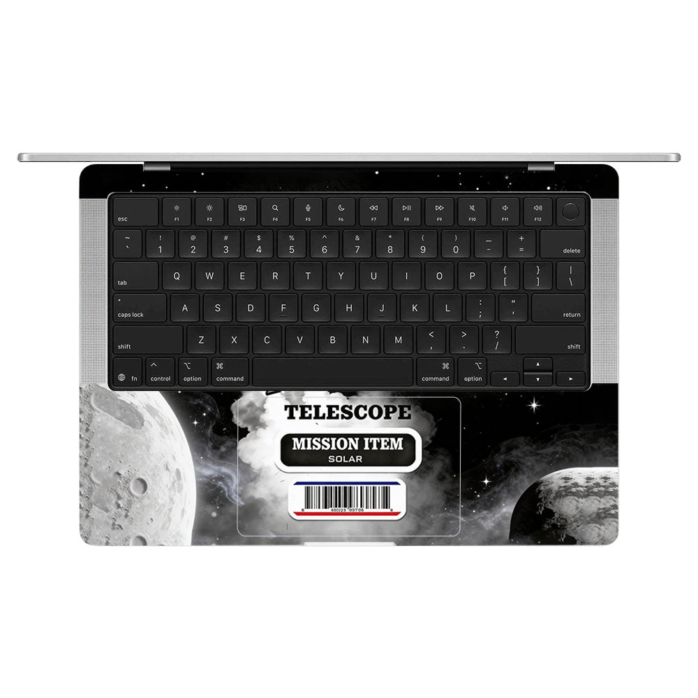 Space Mission NASA MacBook Pro 14 M5 2025 3D Laptop Skin