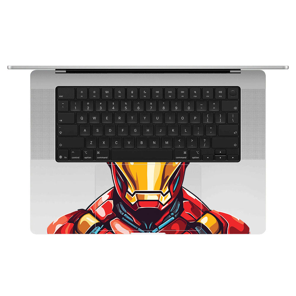 Transparent Arc Reactor Macbook Pro 16 M5 Pro/Max 2026 Laptop Skin