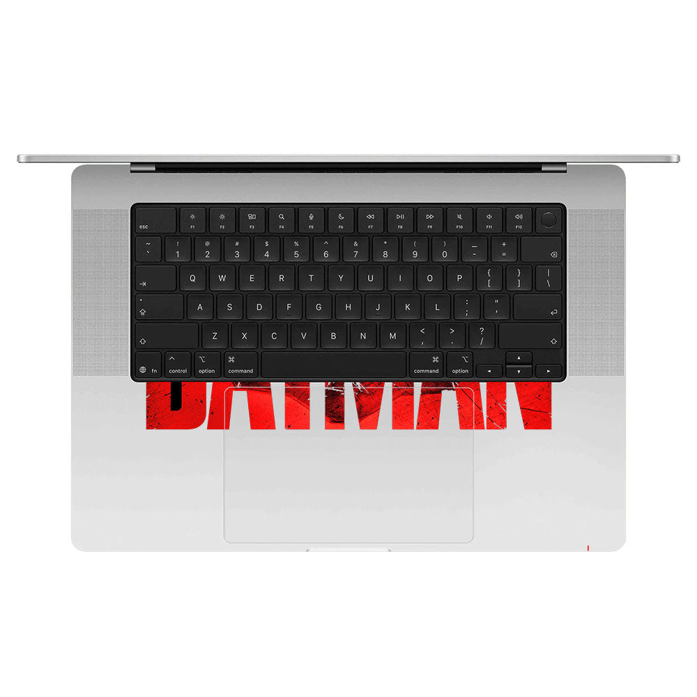 Transparent The Batman Macbook Pro 16 M5 Pro/Max 2026 Laptop Skin