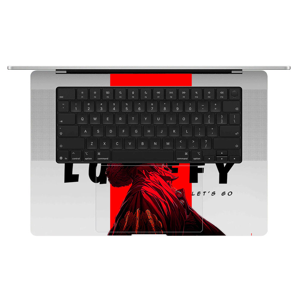 Transparent Pirate King Macbook Pro 16 M5 Pro/Max 2026 Laptop Skin