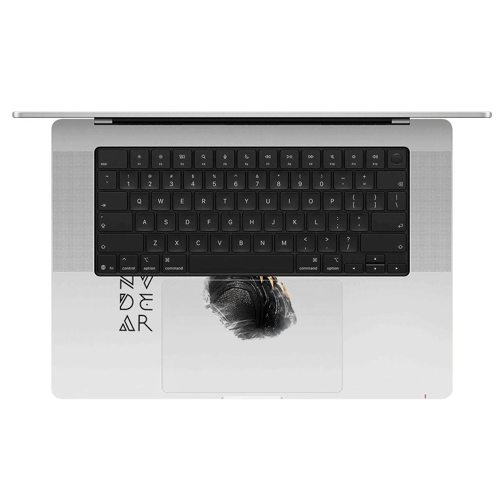 Transparent Wakanda Forever Macbook Pro 16 M5 Pro/Max 2026 Laptop Skin