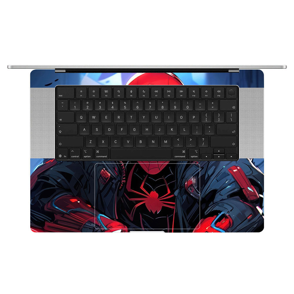 Spiderman Classic MacBook Pro 16 M5 Pro/Max 2026 3D Laptop Skin