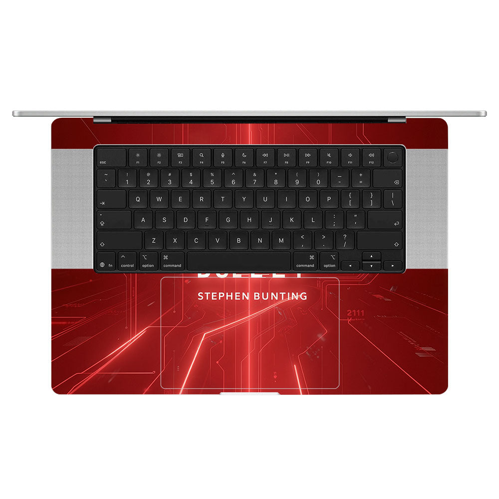 The Bullet MacBook Pro 16 M5 Pro/Max 2026 3D Laptop Skin