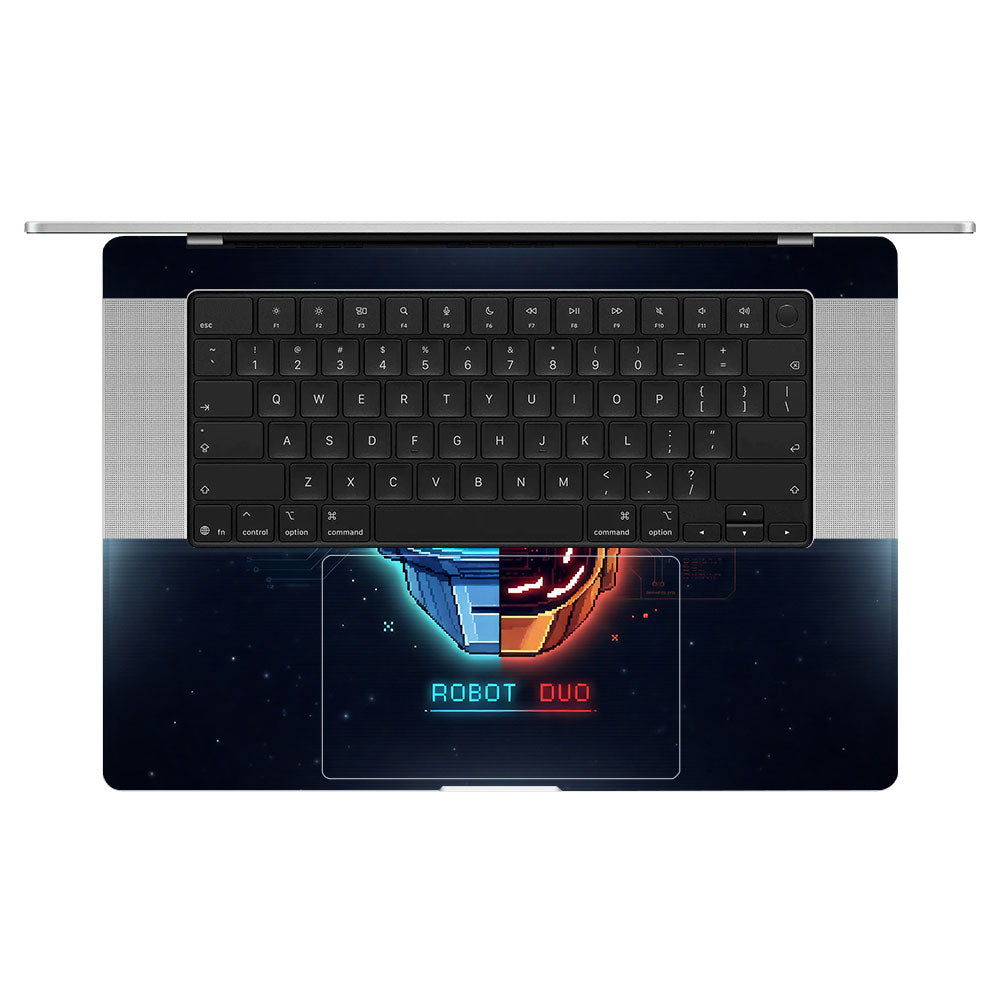 Robot Duo MacBook Pro 16 M5 Pro/Max 2026 3D Laptop Skin