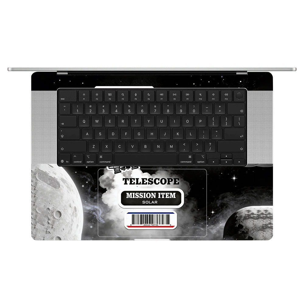 Space Mission NASA MacBook Pro 16 M5 Pro/Max 2026 3D Laptop Skin