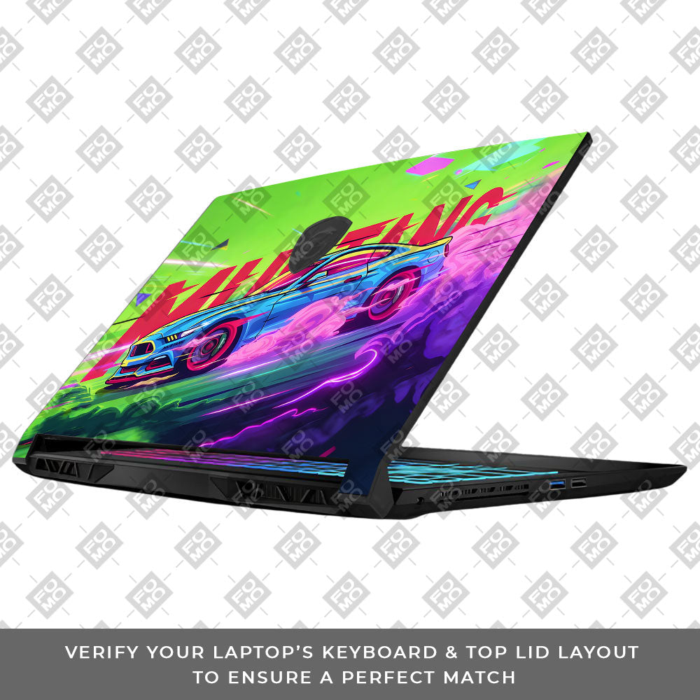 Ford Mustang Legacy MSI Katana 15 B13V Laptop Skin
