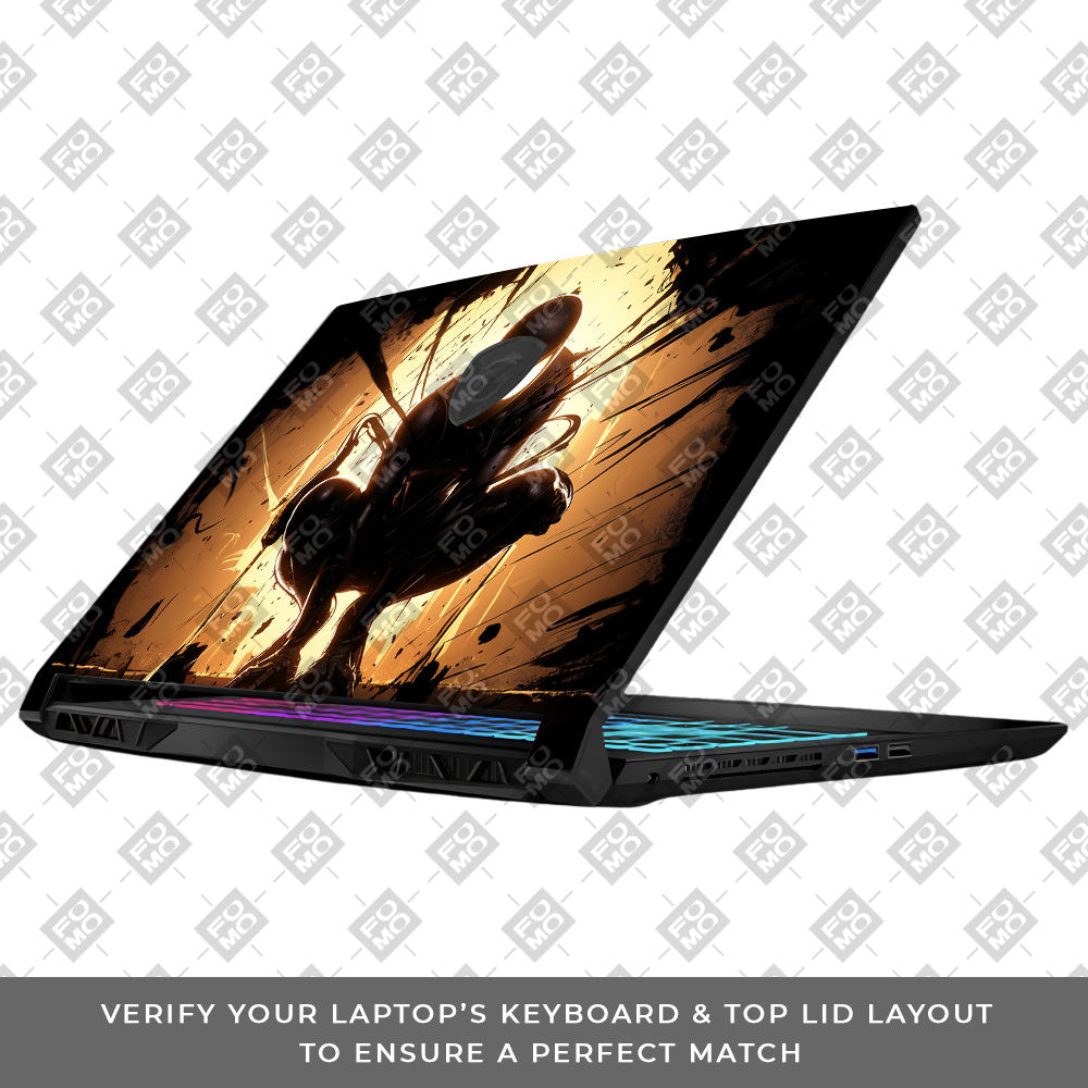 Shadow Spiderman MSI Katana 15 B13V Laptop Skin