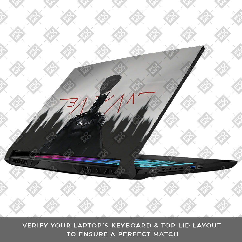 Gotham's Dark Avenger MSI Katana 15 B13V 3D Laptop Skin