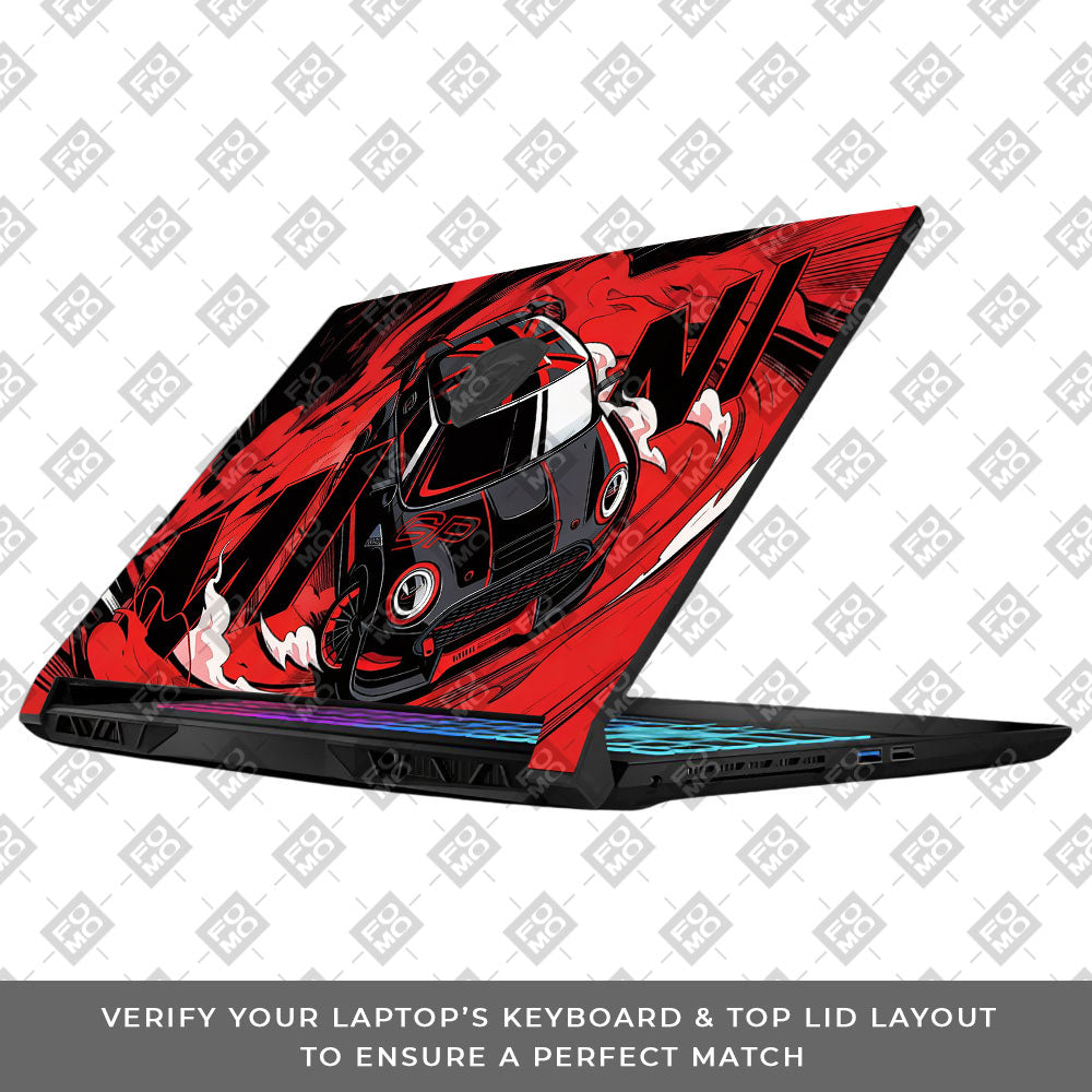 Mini Cooper MSI Katana 15 B13V Laptop Skin