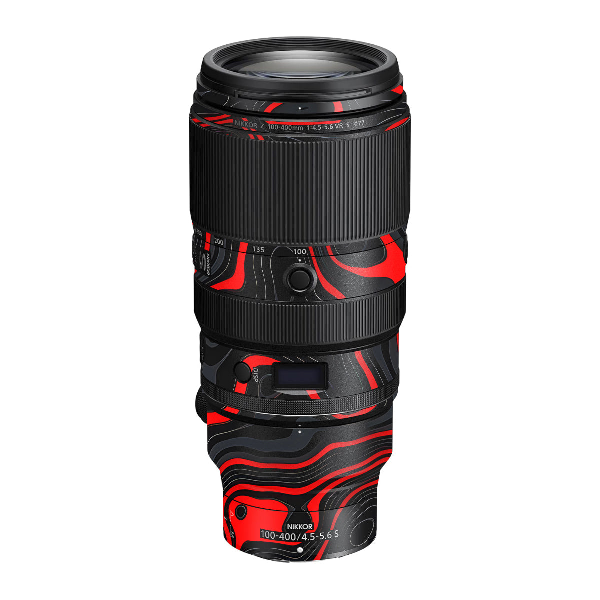 Crimson Waves Nikon Nikkor Z 100-400mm F/4.5-5.6 VR S Camera Lens Skin