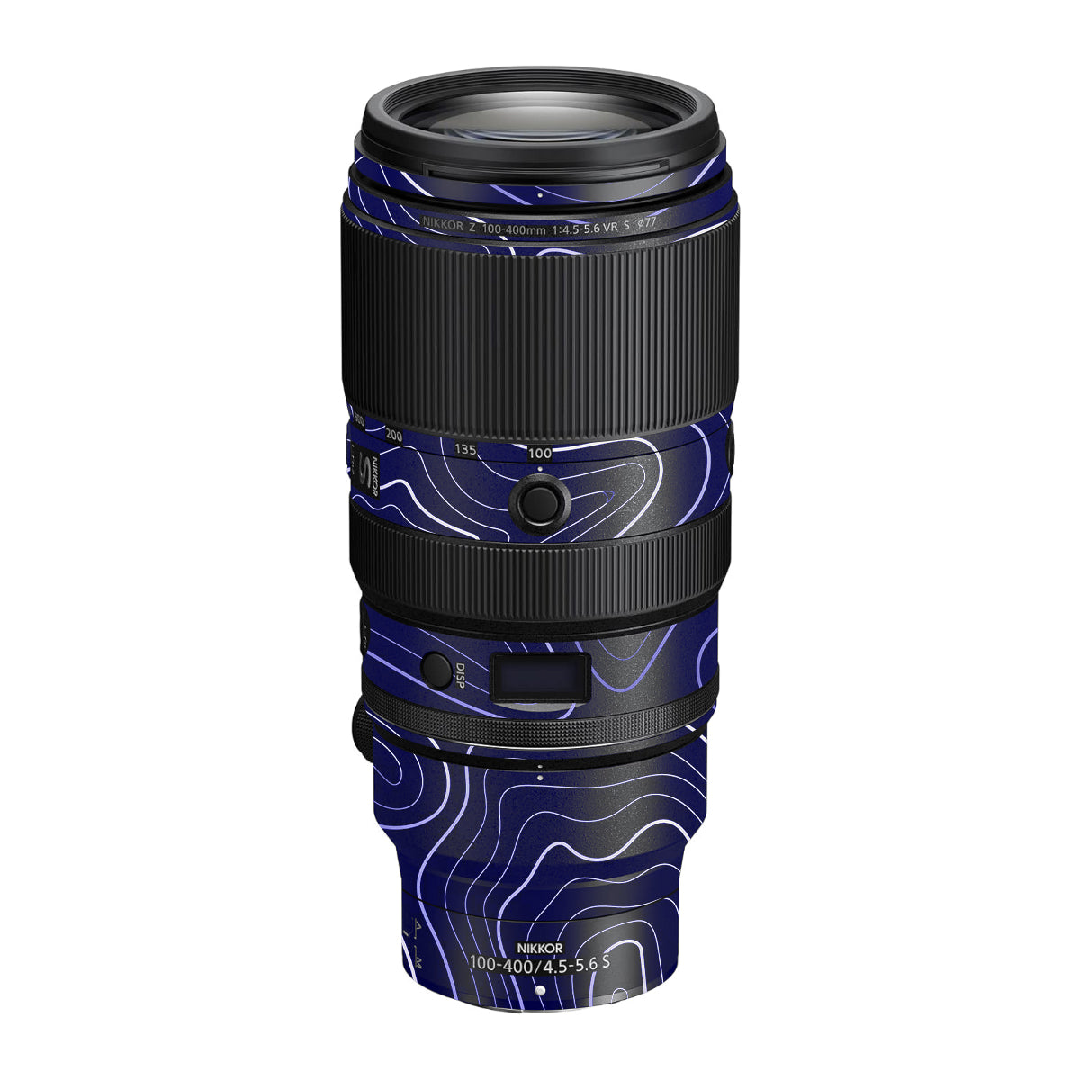 Deep Blue Contour Nikon Nikkor Z 100-400mm F/4.5-5.6 VR S Camera Lens Skin
