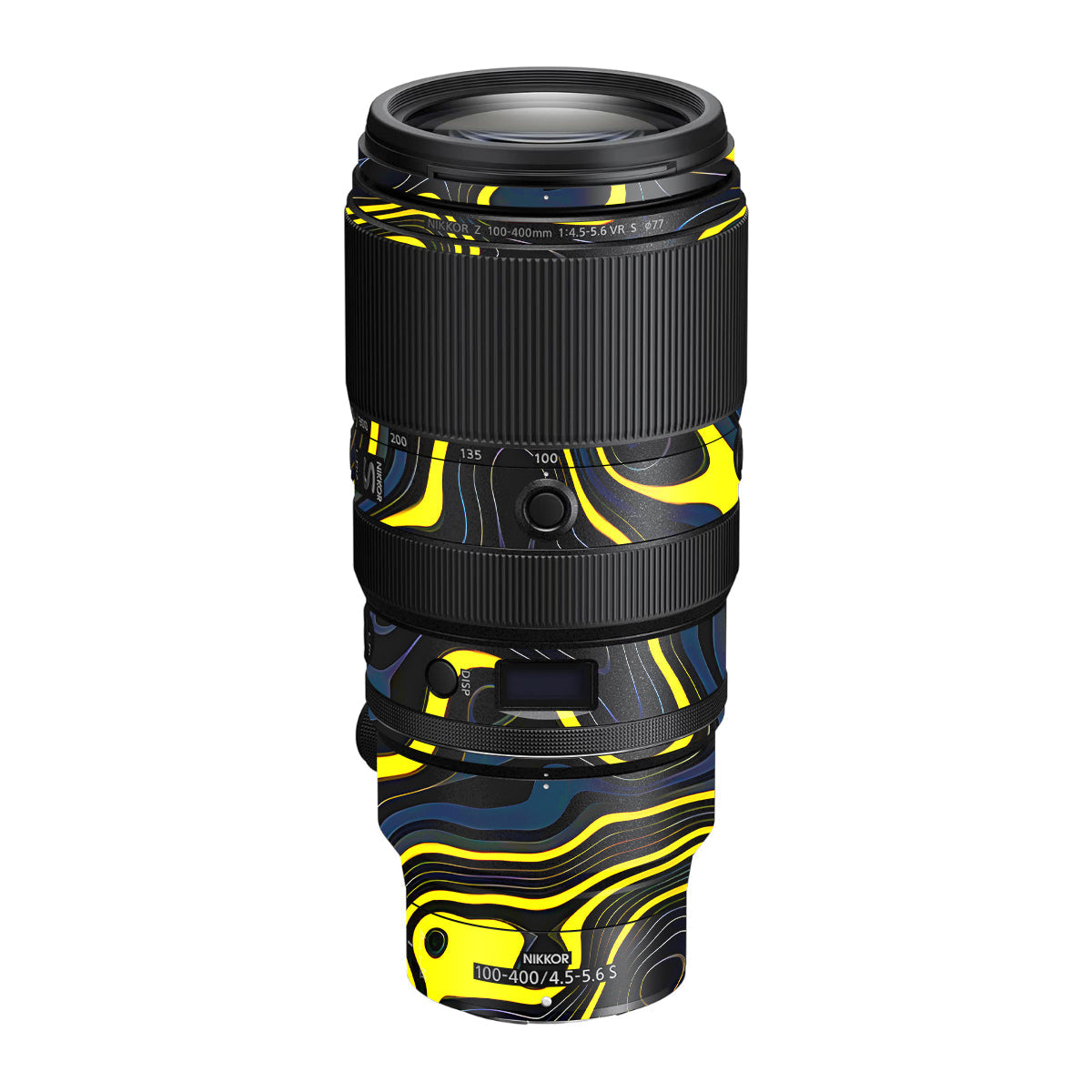 Neon Lava Contours Nikon Nikkor Z 100-400mm F/4.5-5.6 VR S Camera Lens Skin
