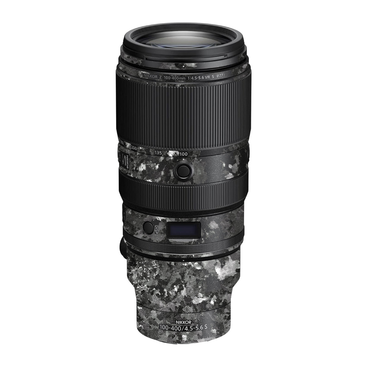 Black Granite Nikon Nikkor Z 100-400mm F/4.5-5.6 VR S Camera Lens Skin