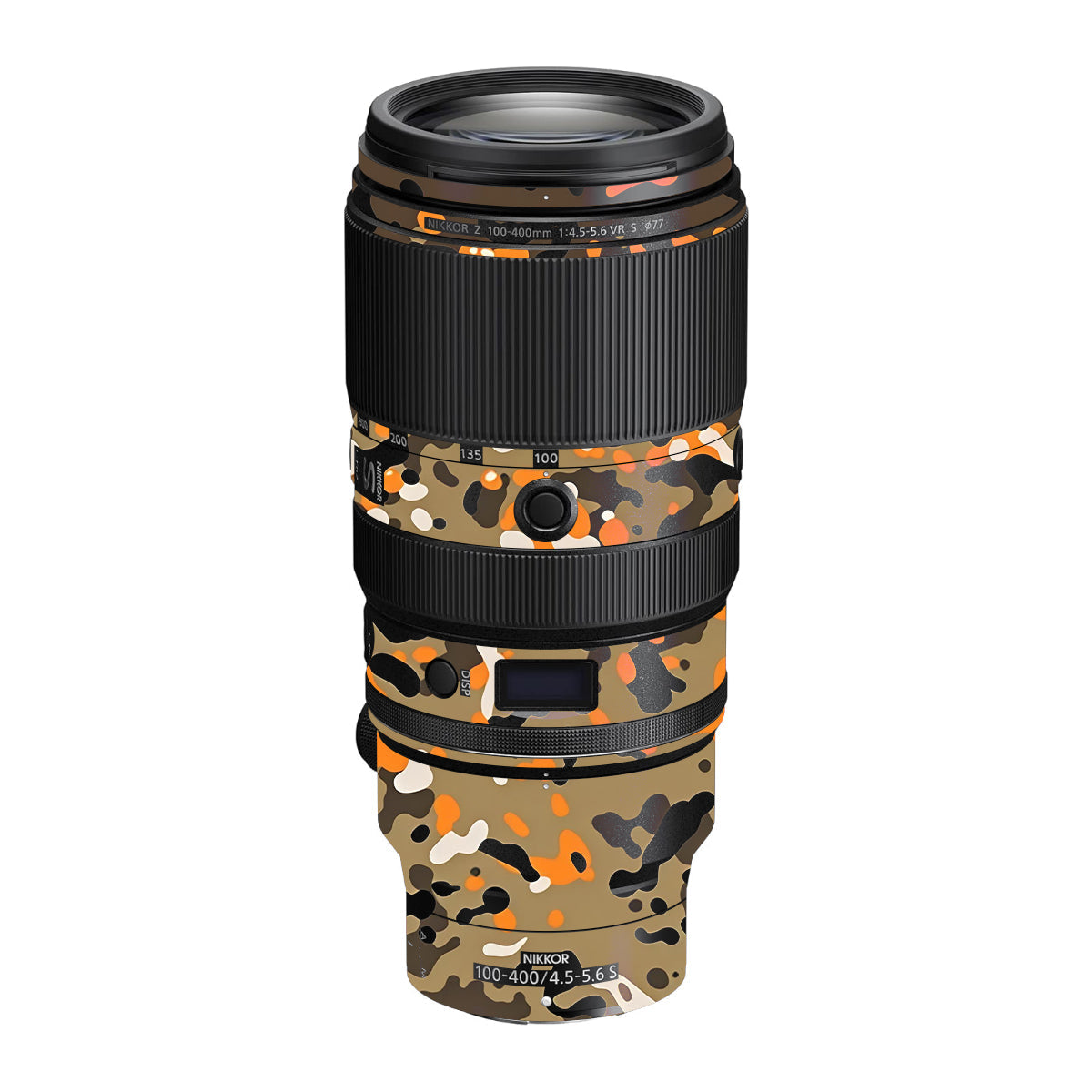 Orange Brown Spot  Nikon Nikkor Z 100-400mm F/4.5-5.6 VR S Camera Lens Skin