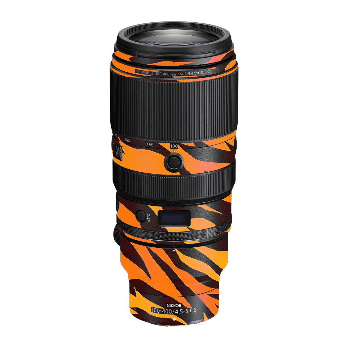 Wild Tiger Stripes Nikon Nikkor Z 100-400mm F/4.5-5.6 VR S Camera Lens Skin