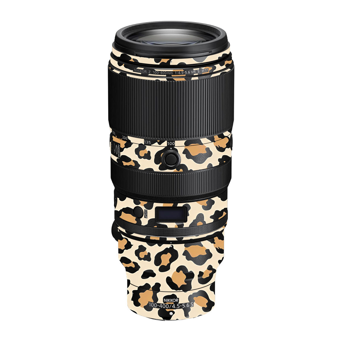Sandy Leopard Spots Nikon Nikkor Z 100-400mm F/4.5-5.6 VR S Camera Lens Skin