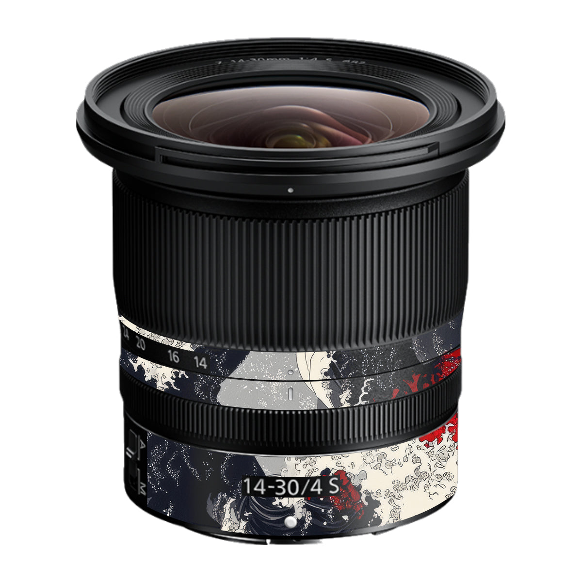Abstract Waves Nikon Nikkor Z 14-30mm F/4 S Camera Lens Skin