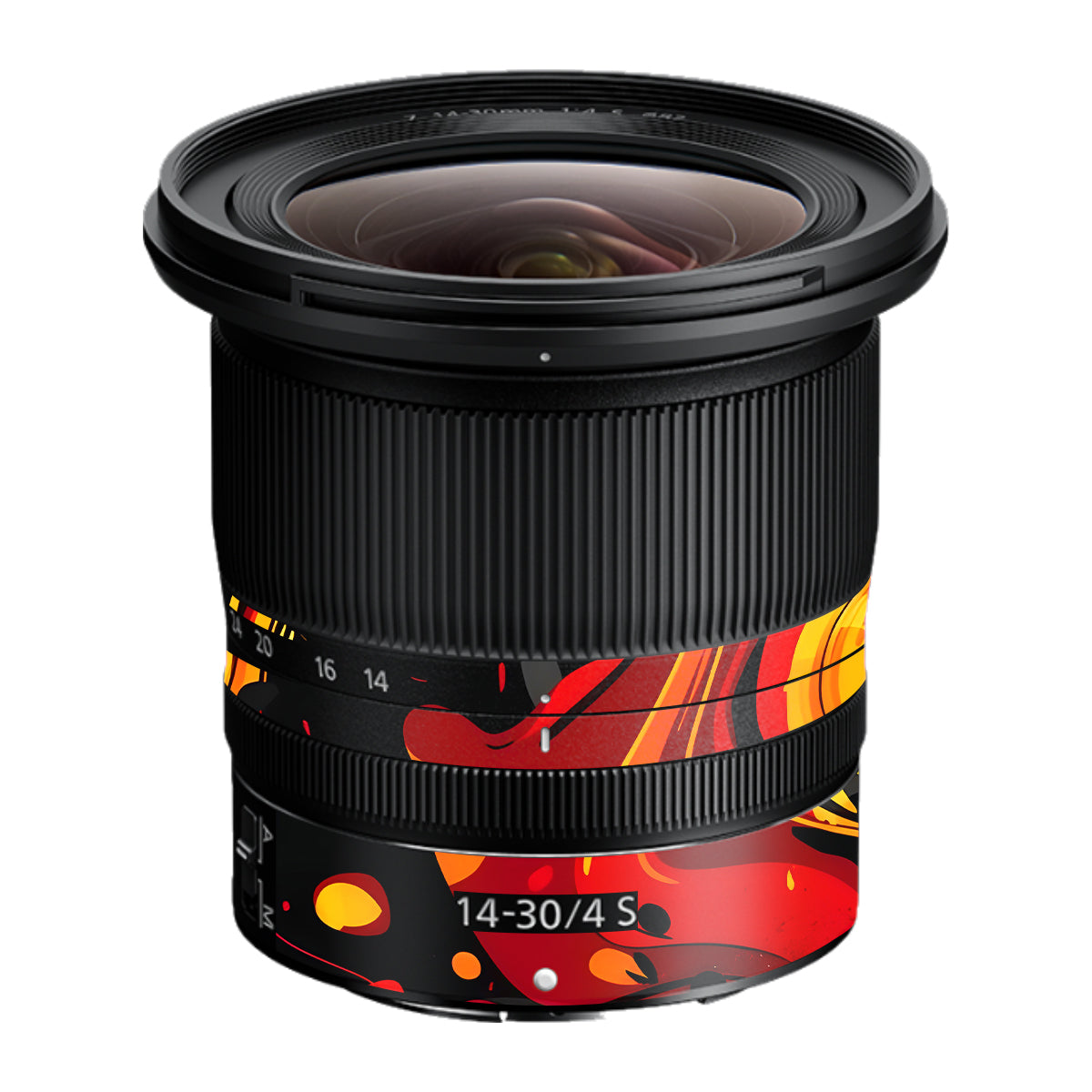Lava Burst Nikon Nikkor Z 14-30mm F/4 S Camera Lens Skin
