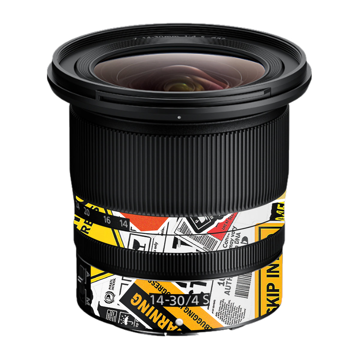 Tech Aesthetic Sticker Collage Nikon Nikkor Z 14-30mm F/4 S Camera Lens Skin
