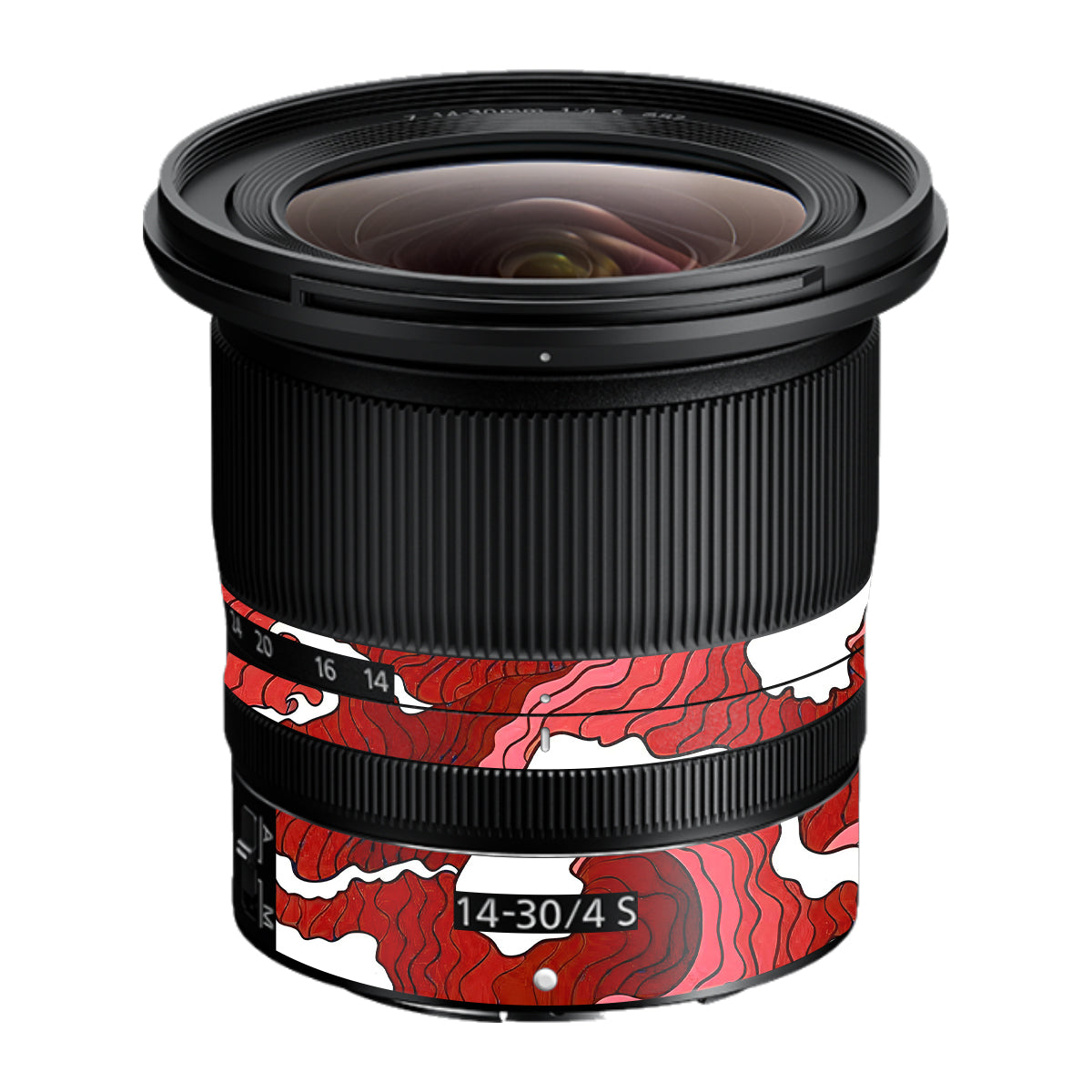Cherry Waves Nikon Nikkor Z 14-30mm F/4 S Camera Lens Skin