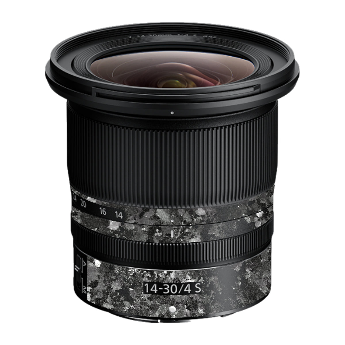 Black Granite Nikon Nikkor Z 14-30mm F/4 S Camera Lens Skin