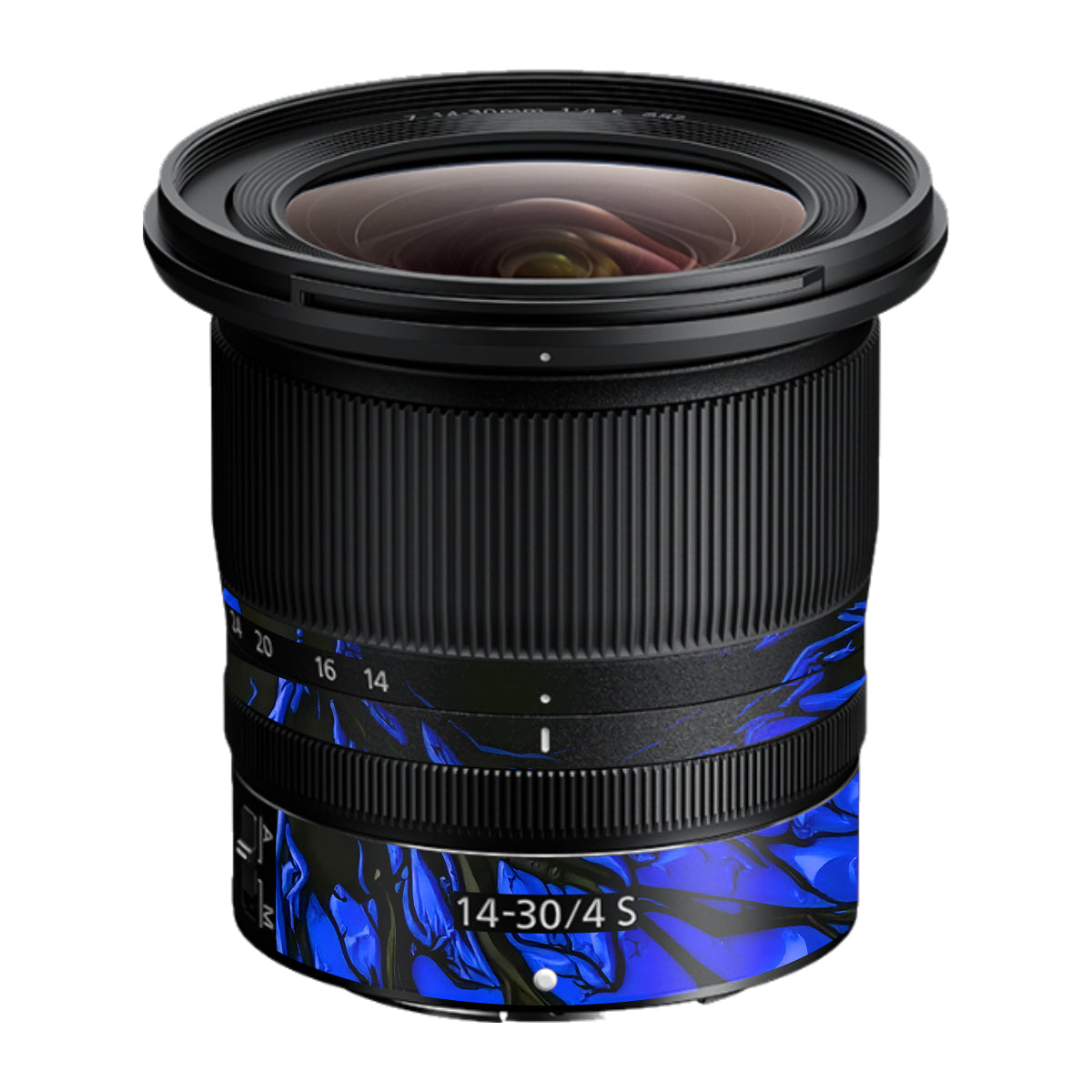 Venom Blue Nikon Nikkor Z 14-30mm F/4 S Camera Lens Skin