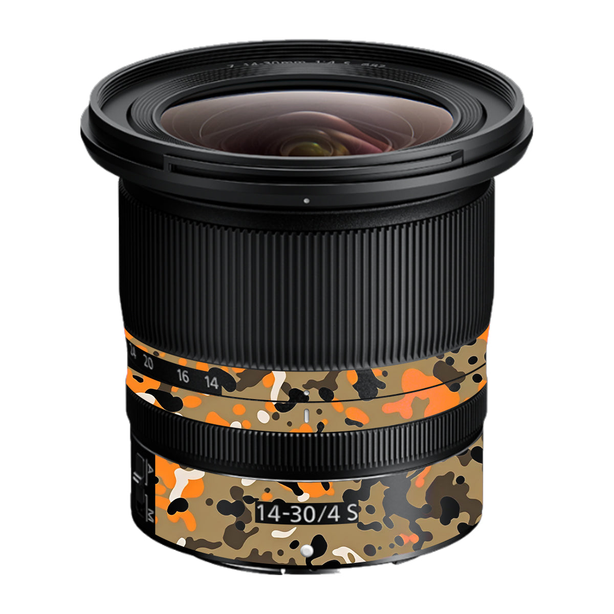 Orange Brown Spot  Nikon Nikkor Z 14-30mm F/4 S Camera Lens Skin