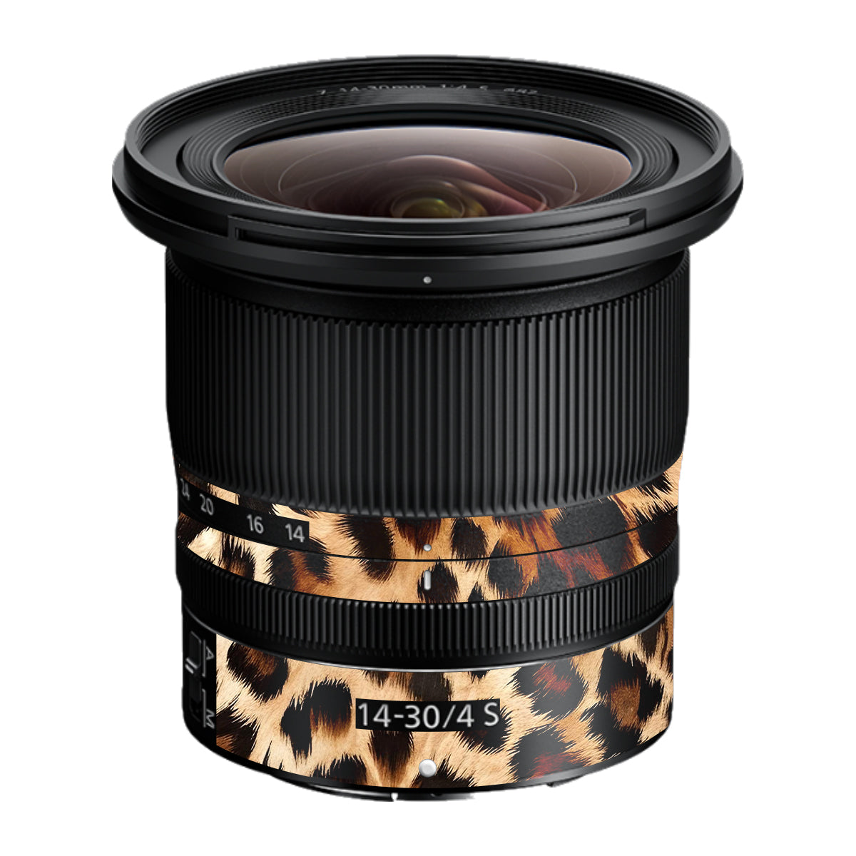 Classic Leopard Spots Nikon Nikkor Z 14-30mm F/4 S Camera Lens Skin