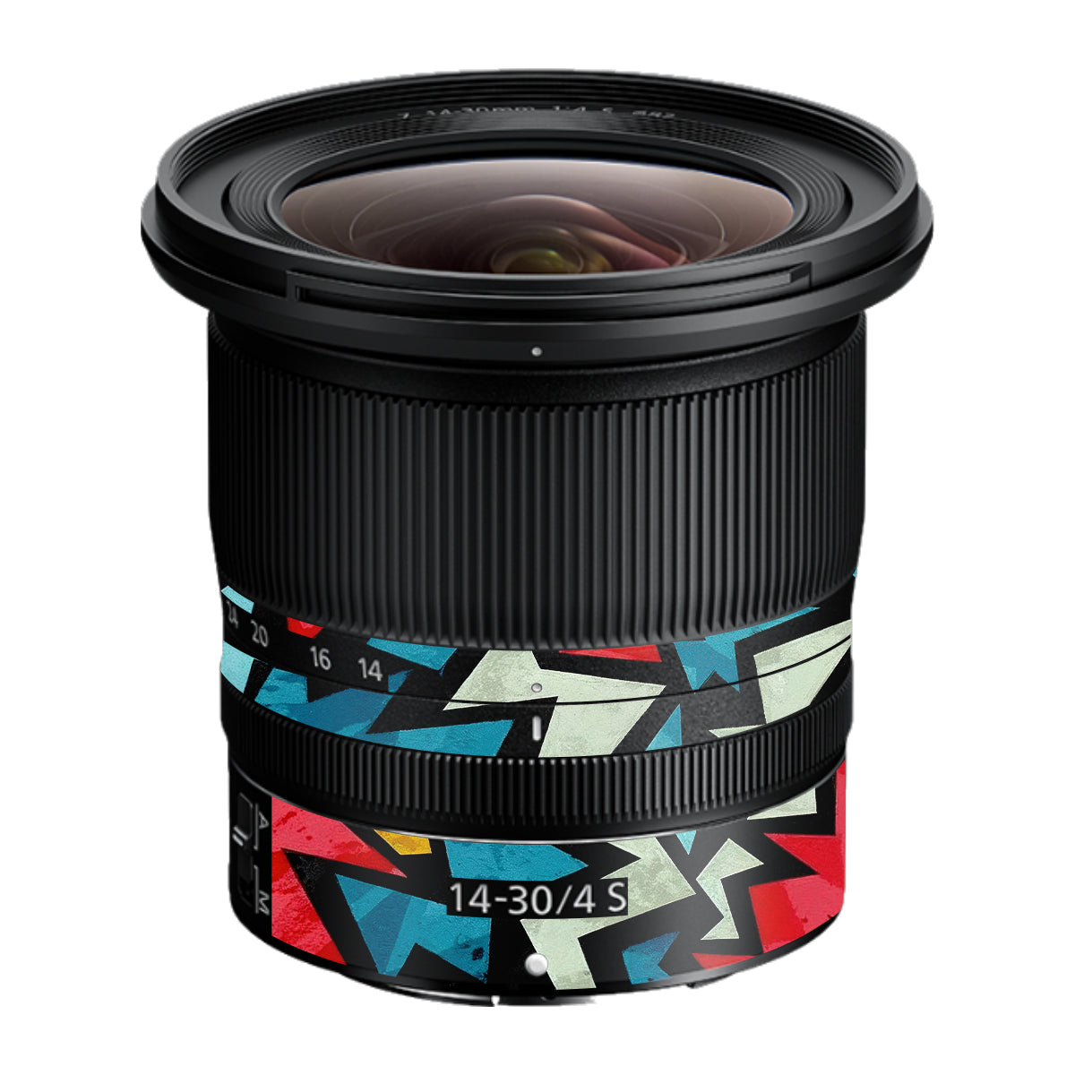 Pop Art Lightning Nikon Nikkor Z 14-30mm F/4 S Camera Lens Skin