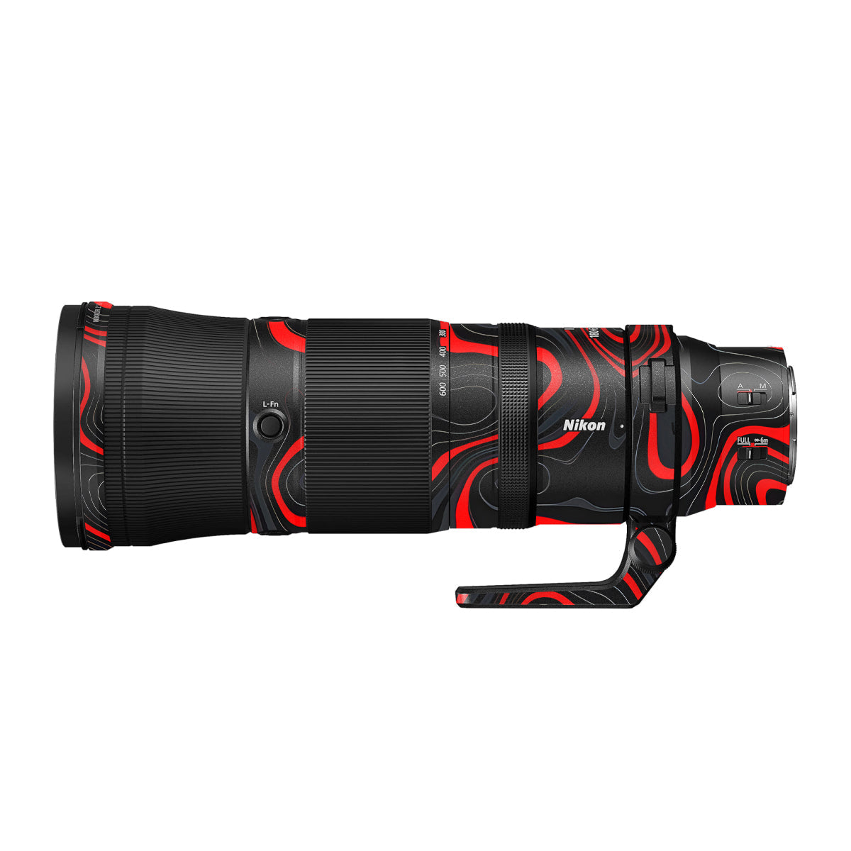 Crimson Waves Nikon Nikkor Z 180-600mm F/5.6-6.3 VR Camera Lens Skin