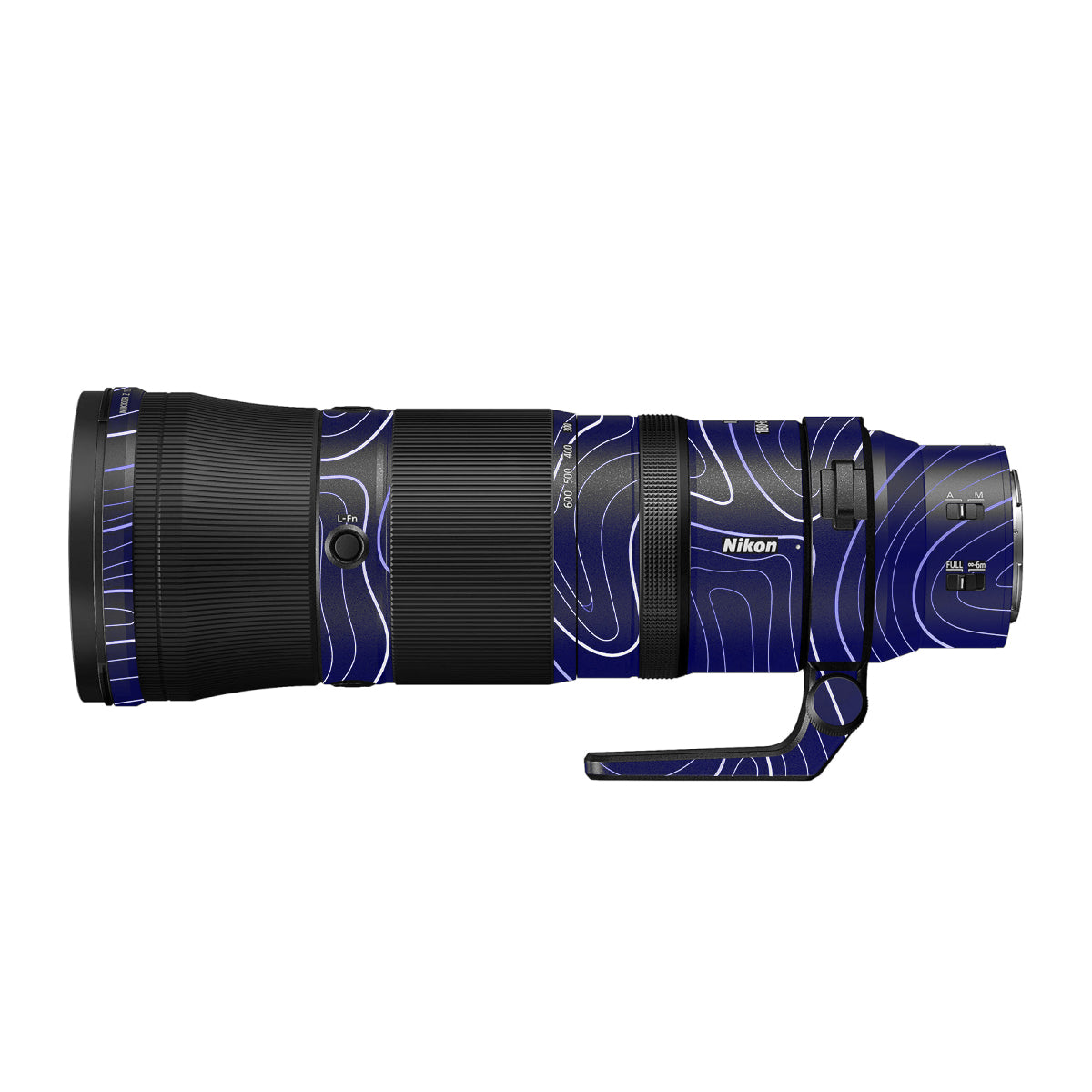 Deep Blue Contour Nikon Nikkor Z 180-600mm F/5.6-6.3 VR Camera Lens Skin