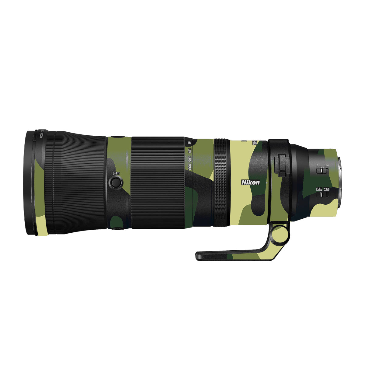 Forest Green Camo Nikon Nikkor Z 180-600mm F/5.6-6.3 VR Camera Lens Skin
