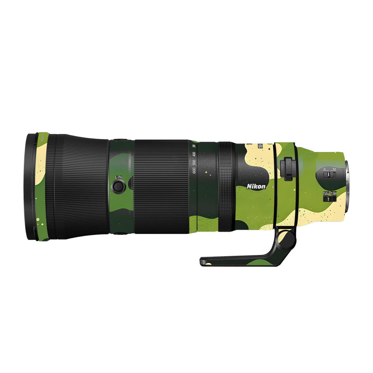 Camouflage Pattern Nikon Nikkor Z 180-600mm F/5.6-6.3 VR Camera Lens Skin