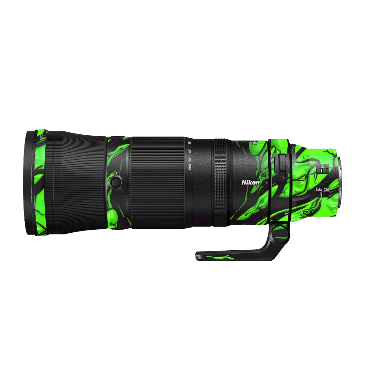 Venom Green Nikon Nikkor Z 180-600mm F/5.6-6.3 VR Camera Lens Skin