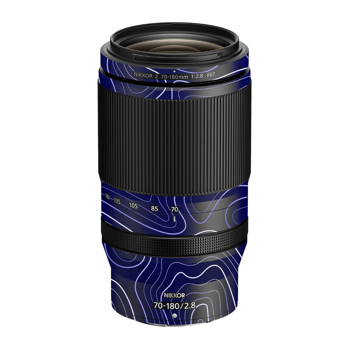 Deep Blue Contour Nikon Nikkor Z 70-180mm F/2.8 Camera Lens Skin