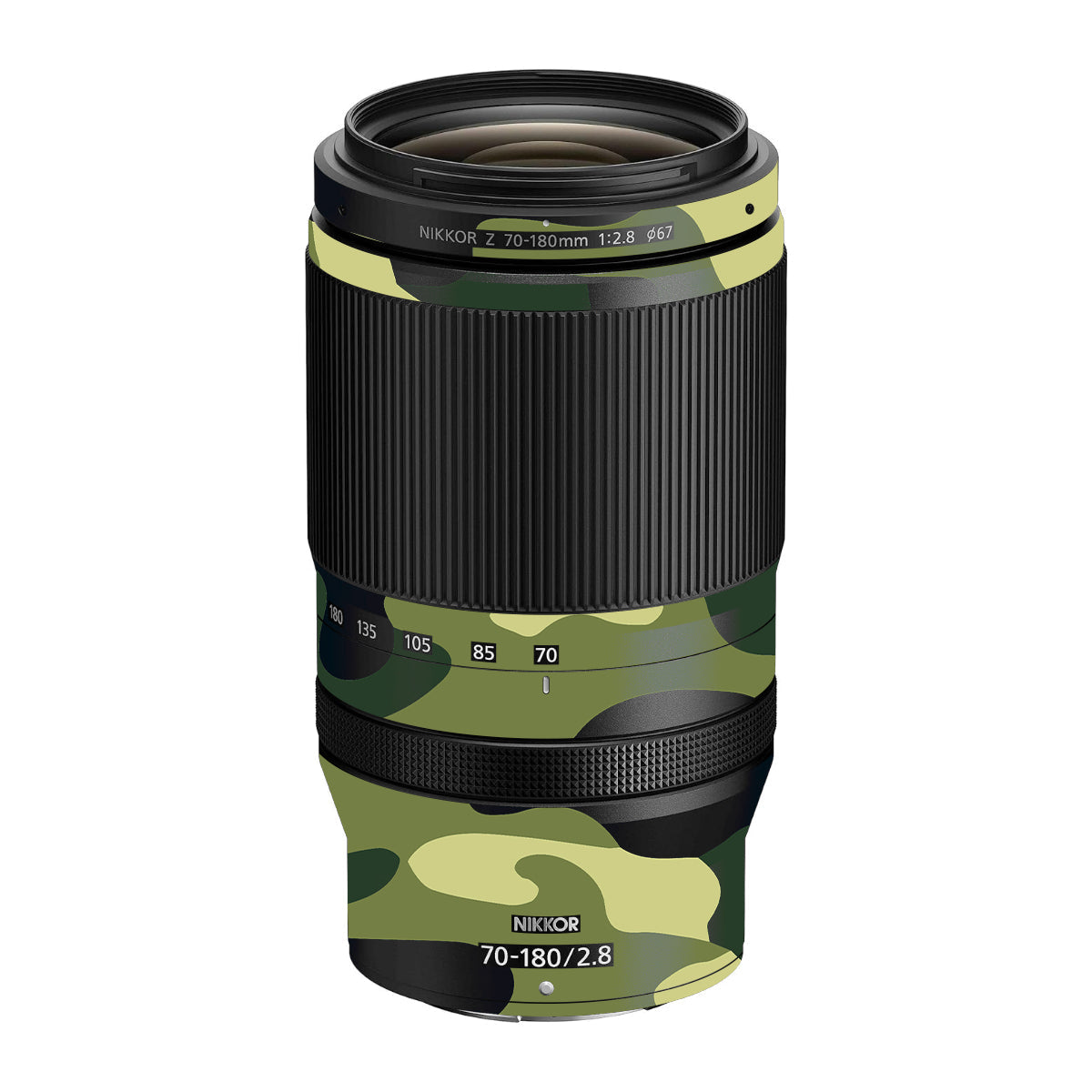 Forest Green Camo Nikon Nikkor Z 70-180mm F/2.8 Camera Lens Skin