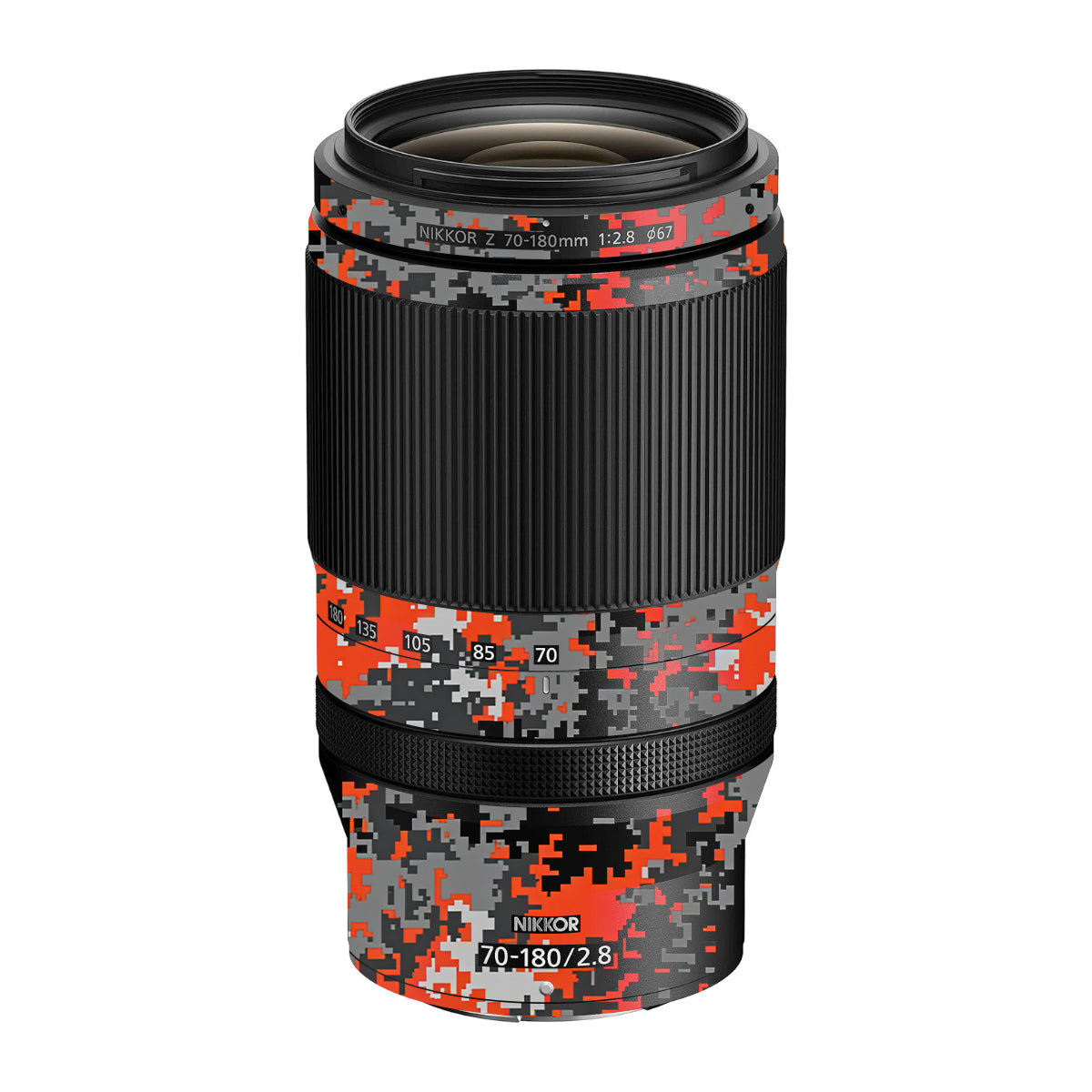 Inferno Pixel Nikon Nikkor Z 70-180mm F/2.8 Camera Lens Skin