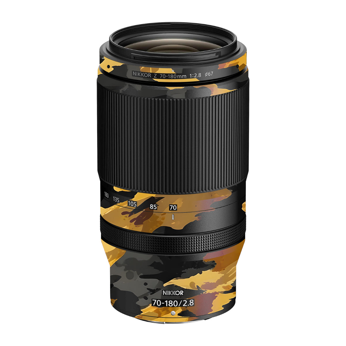 Camo Tiger Blend Nikon Nikkor Z 70-180mm F/2.8 Camera Lens Skin