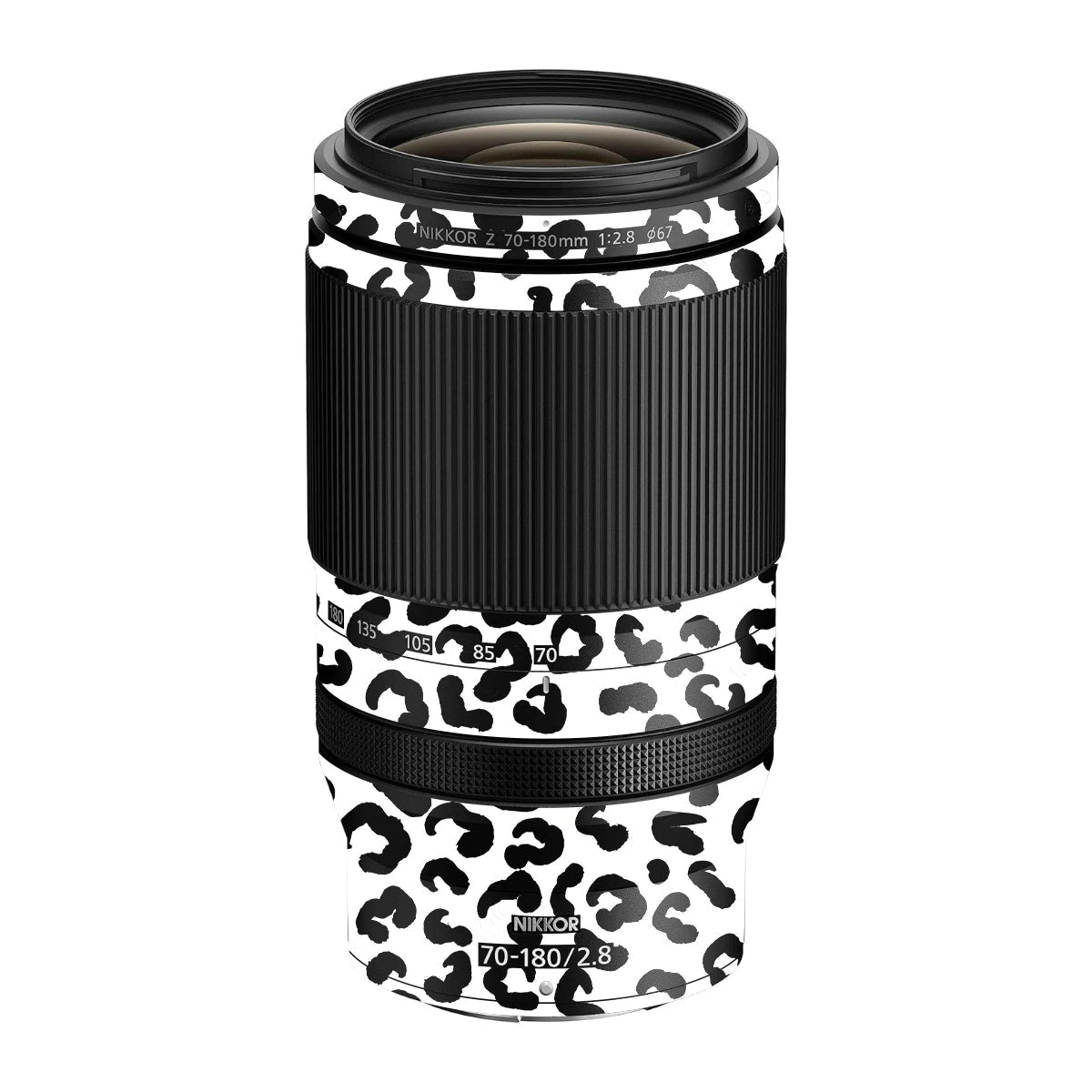 White Leopard Nikon Nikkor Z 70-180mm F/2.8 Camera Lens Skin