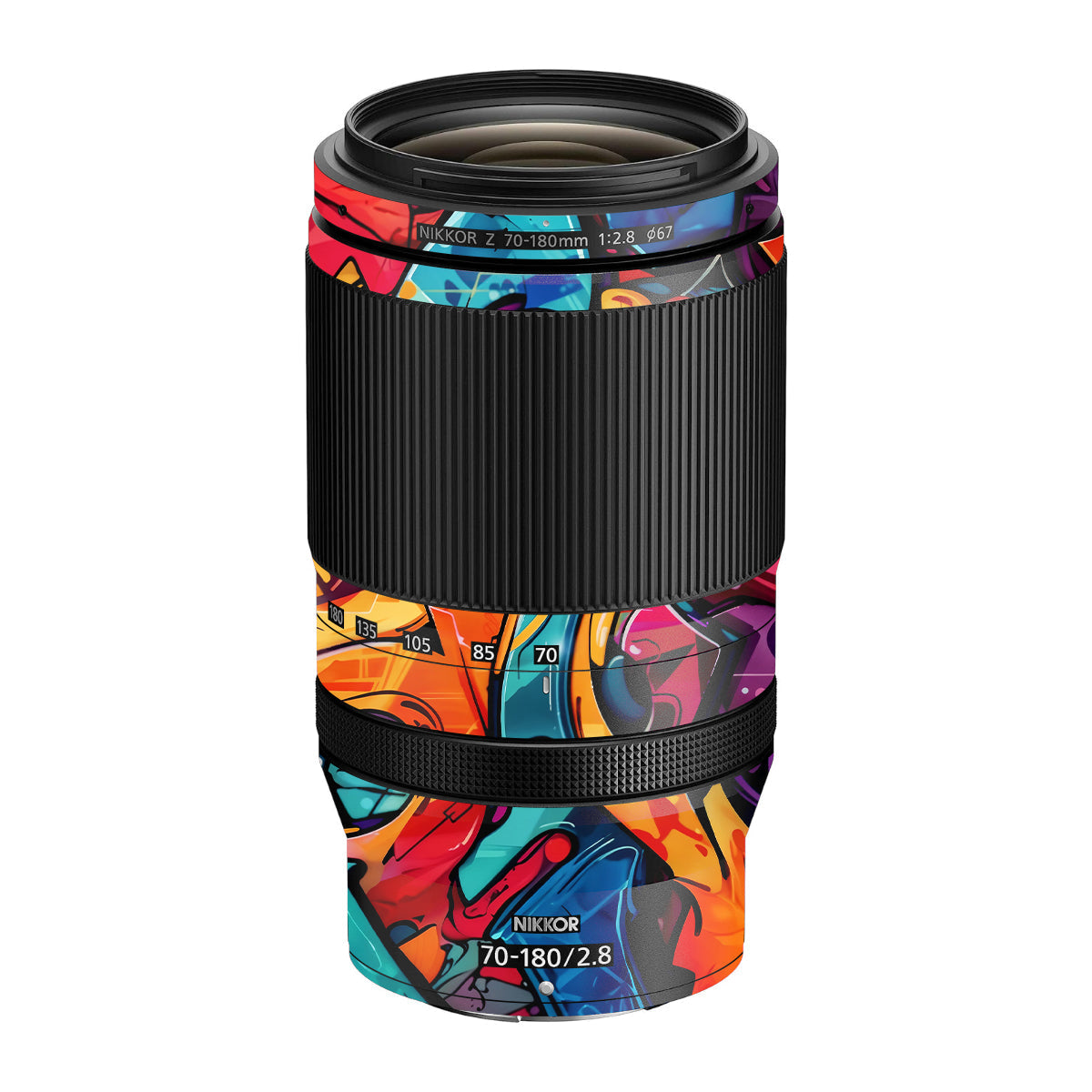 Urban Graffiti Explosion Nikon Nikkor Z 70-180mm F/2.8 Camera Lens Skin
